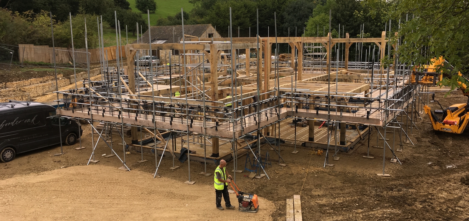 howe frame on site