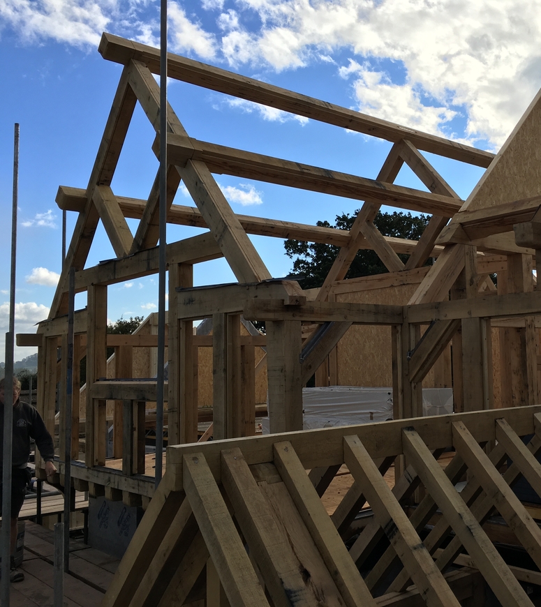 Gable end frame