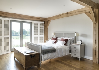 Border Oak Farmhouse bedroom