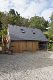3 Bay Garage with Room Above
