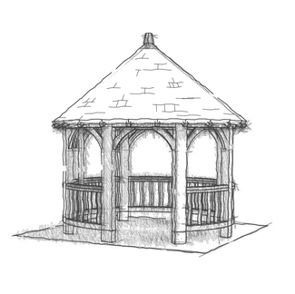 Kingsland Gazebo front