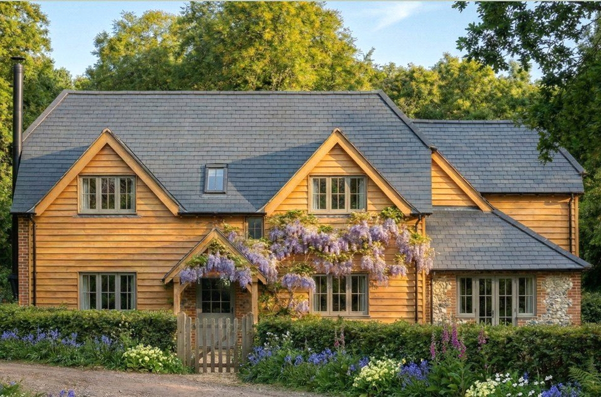 Front CGI of cottage