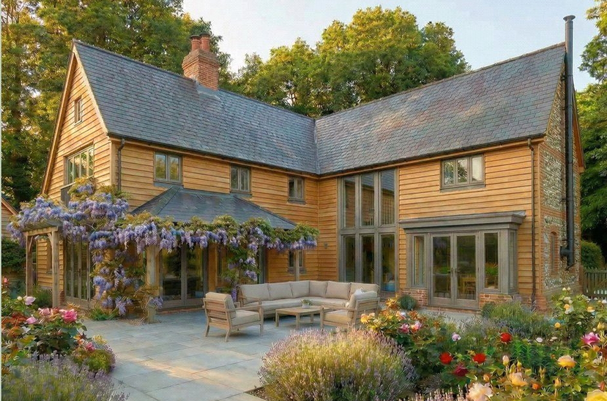 Back CGI of cottage 