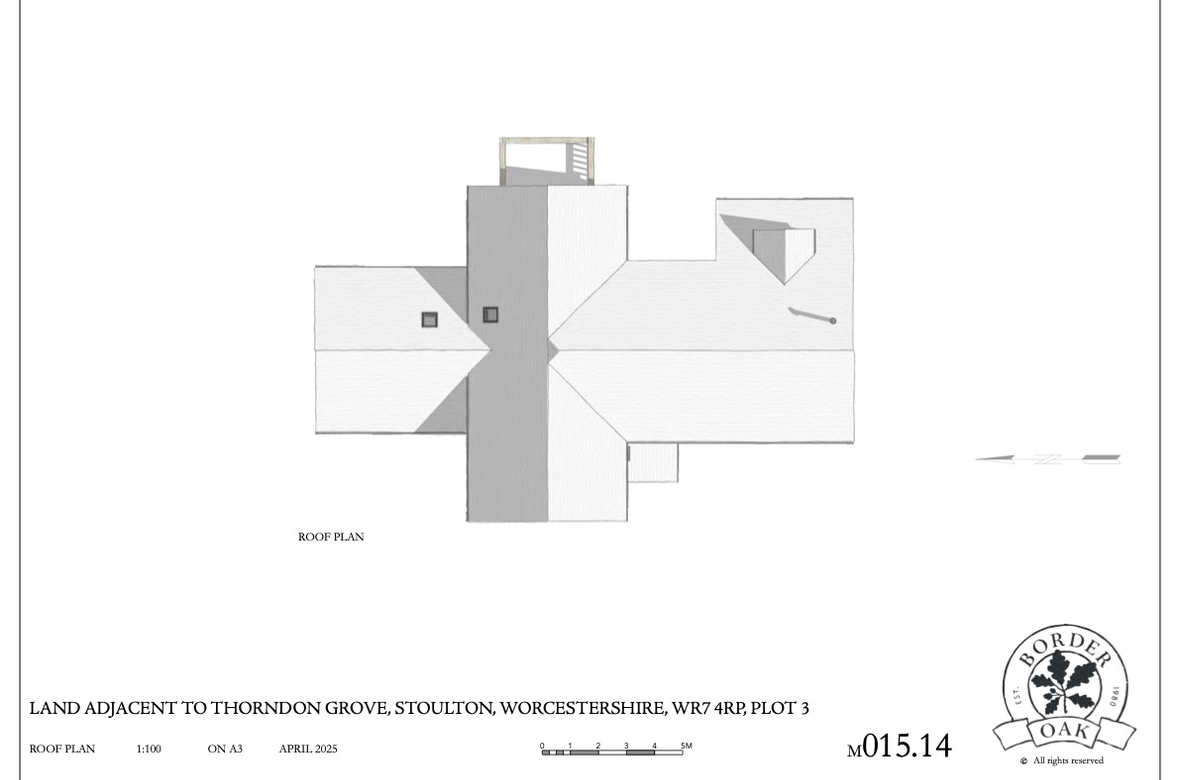 Plot 3 Roof Plan
