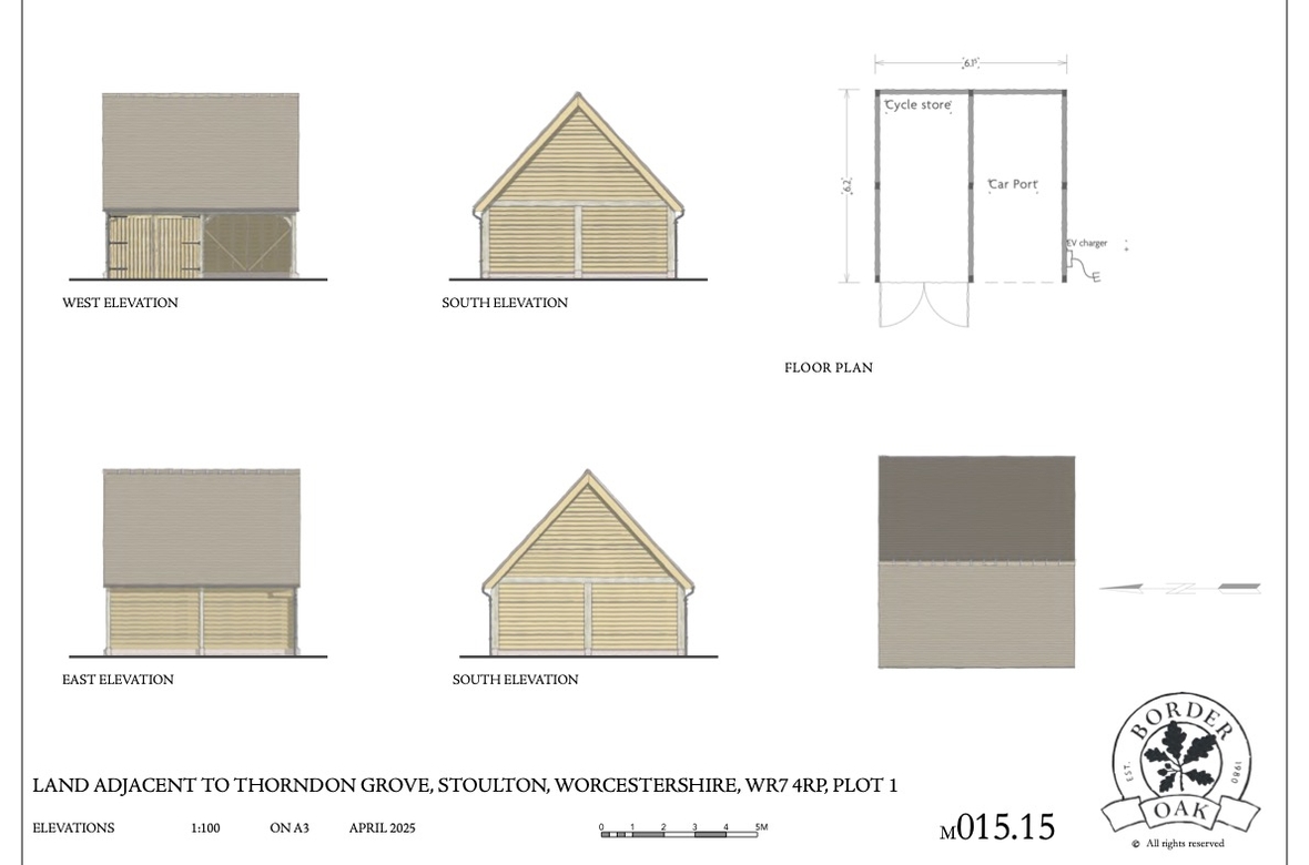 Plot 1 Garage Plans