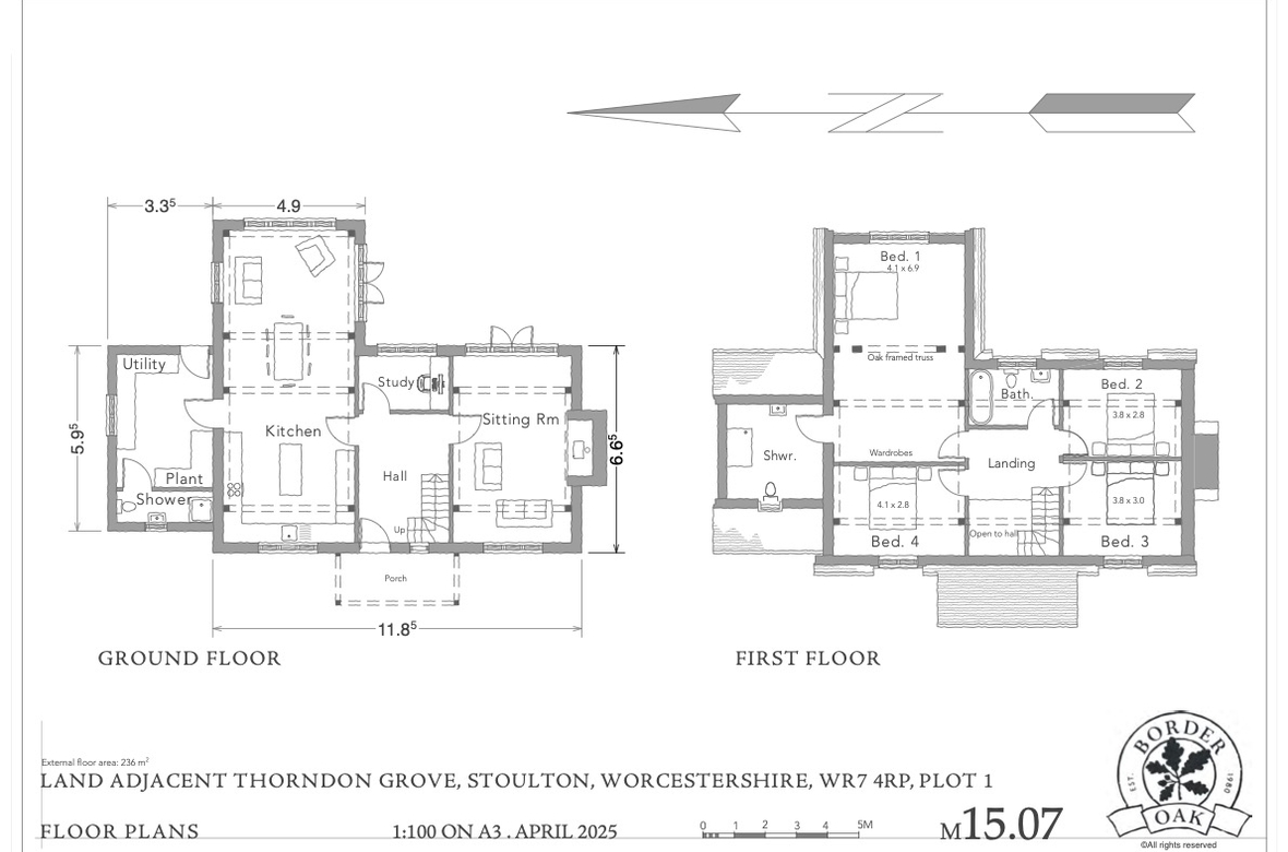 Plot 1 Floor Plans