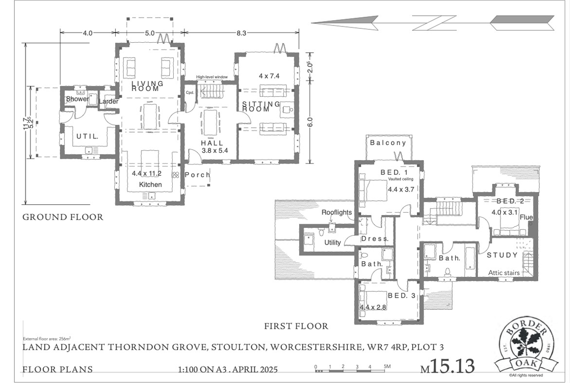 Plot 3 Floor Plans