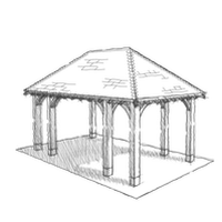 Lucton Gazebo front